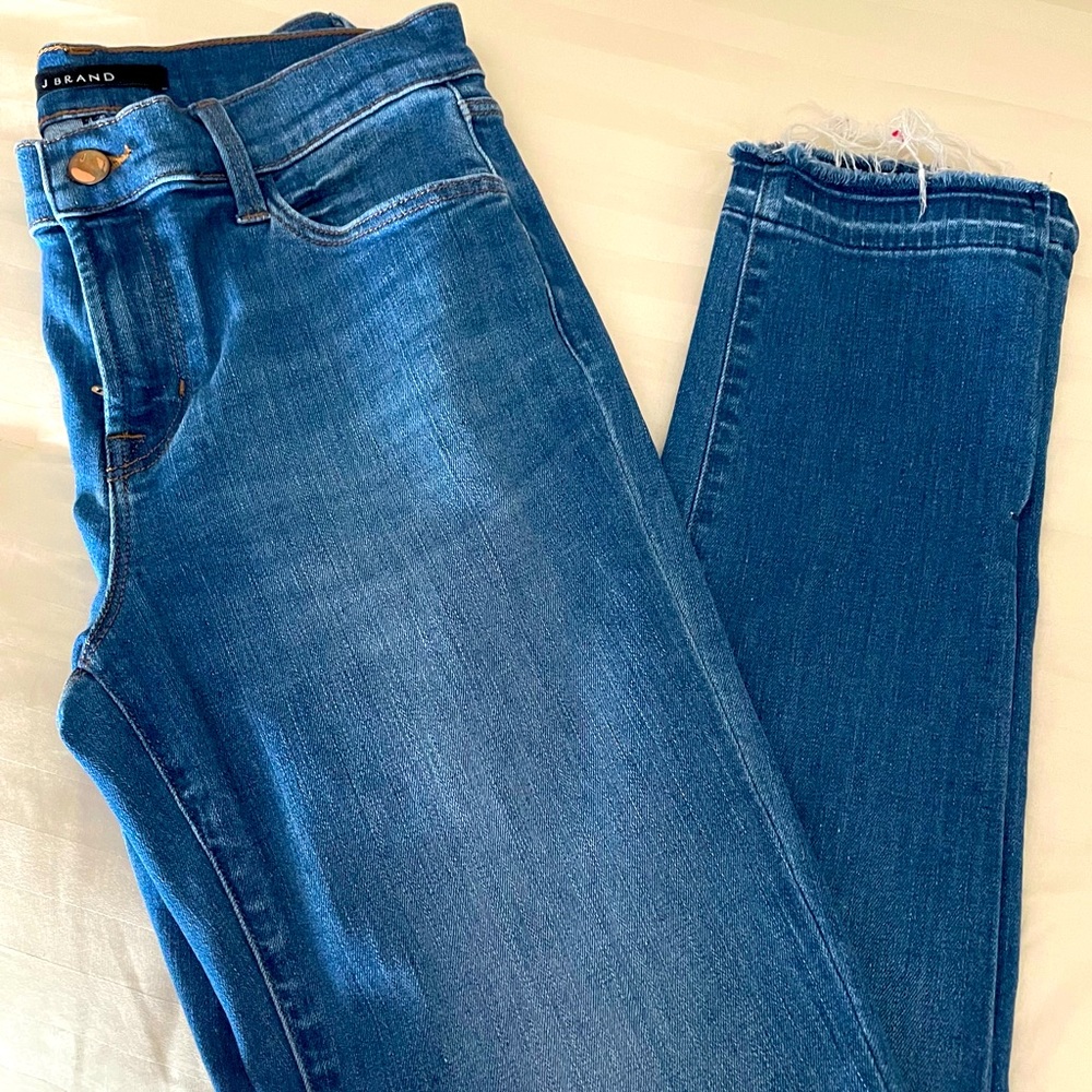 J Brand 28 split hem jeans
